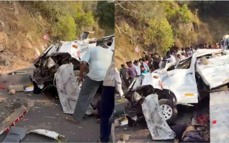 گاڑی پہاڑی سے نیچے جا گری، سات اساتذہ سمیت 9 افراد کی موت 